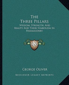 portada the three pillars: wisdom, strength, and beauty and their symbolism in freemasonry
