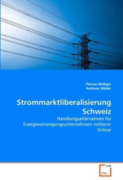 portada Strommarktliberalisierung Schweiz