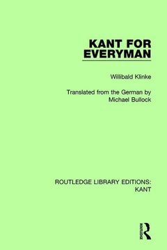 portada Kant for Everyman