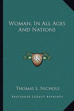 portada woman, in all ages and nations