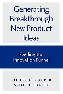 portada generating breakthrough new product ideas