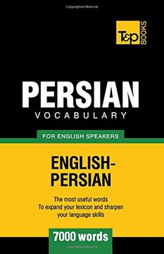 portada Persian vocabulary for English speakers - 7000 words (en Inglés)