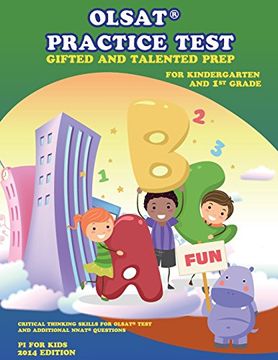 portada OLSAT Practice Test Gifted and Talented Prep for Kindergarten and 1st Grade: OLSAT Test Prep and Additional NNAT Questions