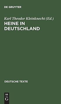 portada Heine in Deutschland (en Alemán)