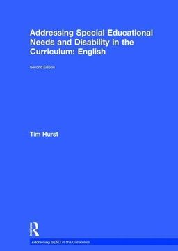 portada Addressing Special Educational Needs and Disability in the Curriculum: English (en Inglés)