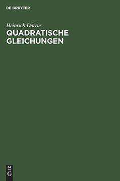 portada Quadratische Gleichungen (in German)