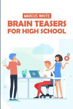 portada Brain Teasers For High School: Border Block Puzzles (en Inglés)