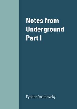 portada Notes from Underground Part I (in English)
