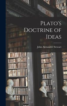 portada Plato's Doctrine of Ideas (en Inglés)