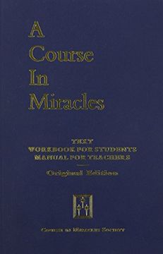 portada Course in Miracles: Text, Workbook for Students and Manual for Teachers 