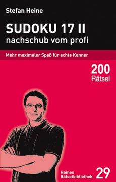 portada Sudoku 17 II - nachschub vom profi (en Alemán)