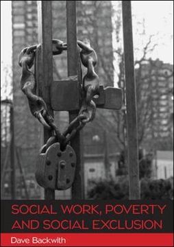 portada Social Work, Poverty and Social Exclusion (en Inglés)