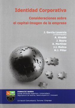 portada Identidad Corporativa: Consideraciones Sobre el Capital Imagen de la Empresa (in Spanish)