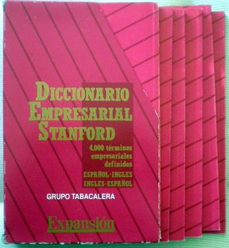 portada Diccionario Empresarial Stanford Español-Inglés; English-Spanish - 6 Tomos