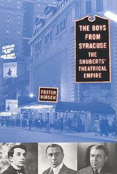 portada the boys from syracuse: the shuberts' theatrical empire (en Inglés)