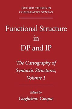 portada Functional Structure in dp and ip: The Cartography of Syntactic Structures, Volume 1 (Oxford Studies in Comparative Syntax) (en Inglés)
