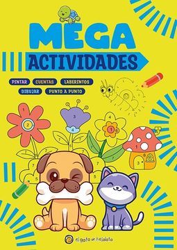 portada Mega Actividades [Pintar/Dibujar/Cuentas/Laberintos/Punto a Punto] (in Spanish)