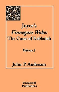 portada joyce's finnegans wake: the curse of kabbalah: volume 2