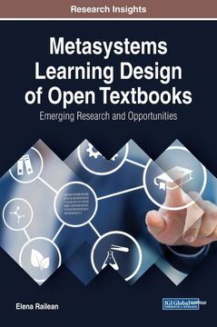 portada Metasystems Learning Design of Open Textbooks (en Inglés)