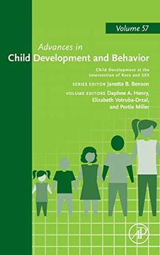 portada Child Development at the Intersection of Race and Ses, Volume 57 (Advances in Child Development and Behavior) (in English)