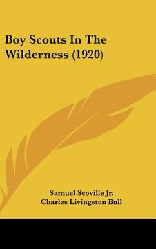 portada boy scouts in the wilderness (1920) (en Inglés)