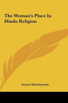 portada the woman's place in hindu religion (en Inglés)