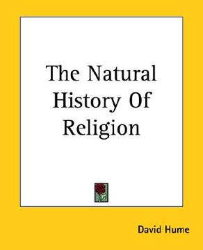 portada the natural history of religion