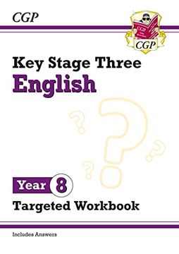 portada New ks3 English Year 8 Targeted Workbook (With Answers) (Cgp ks3 English) (in English)