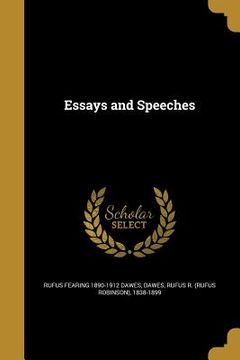 portada Essays and Speeches (en Inglés)