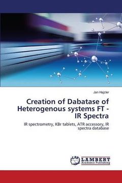 portada Creation of Dabatase of Heterogenous systems FT - IR Spectra