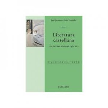 portada Literatura Castellana 1º y 2º Bach: De la Edad Media al Siglo xx (Programa Lengua Viva) - 9788480635929 (in Spanish)