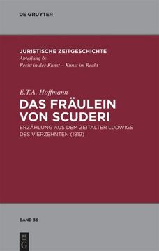portada Das Fräulein von Scuderi (en Alemán)