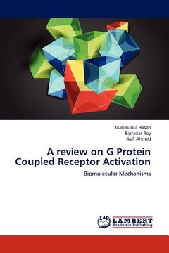 portada a review on g protein coupled receptor activation (en Inglés)