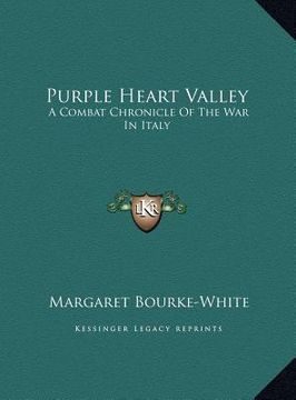 portada purple heart valley: a combat chronicle of the war in italy a combat chronicle of the war in italy (en Inglés)