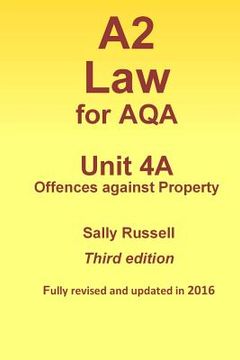 portada A2 Law for AQA Unit 4 A (en Inglés)
