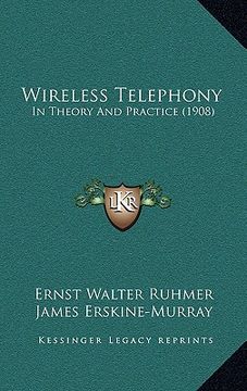 portada wireless telephony: in theory and practice (1908) (in English)