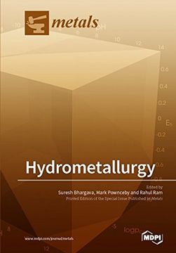 portada Hydrometallurgy (en Inglés)