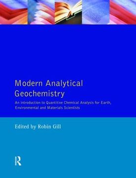 portada modern analytical geochemistry (in English)