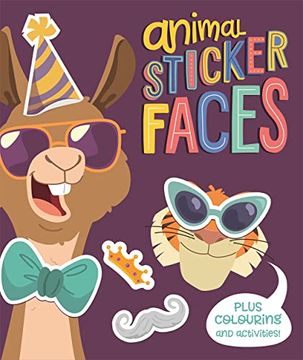 portada Animal Sticker Faces (in English)