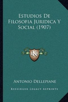 portada Estudios de Filosofia Juridica y Social (1907)