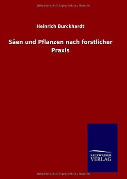 portada Säen und Pflanzen nach forstlicher Praxis