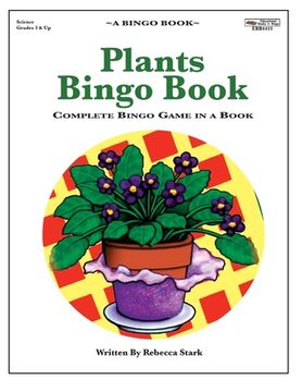 portada Plants Bingo Book: Complete Bingo Game In A Book (in English)