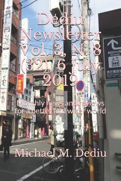 portada Dediu Newsletter Vol. 3, N. 8 (32), 6 July 2019: Monthly news and reviews for a better and wiser world (en Inglés)