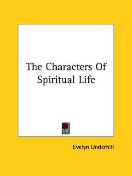 portada the characters of spiritual life (en Inglés)