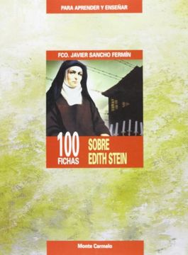portada 100 fichas sobre Edith Stein (PARA APRENDER Y ENSEÑAR)