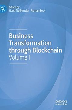 portada Business Transformation Through Blockchain: Volume i 