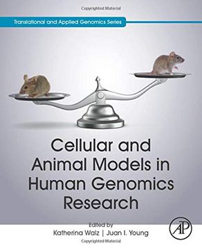 portada Cellular and Animal Models in Human Genomics Research (Translational and Applied Genomics) (en Inglés)