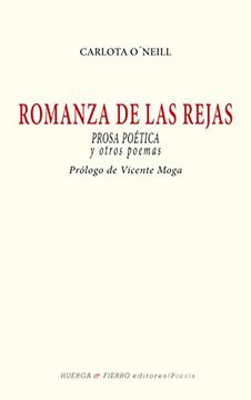 portada ROMANZA DE LAS REJAS (POESÍA)