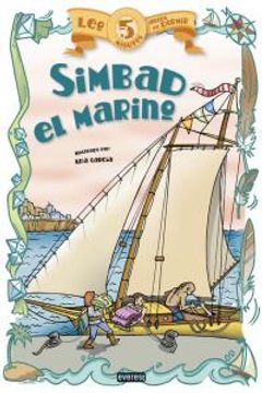 portada Lleo 5 minutos antes de dormir: Simbad el marino (Spanish Edition)