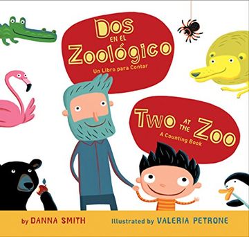 portada Dos en el Zoologico/Two at the Zoo: Un Libro Para Contar/A Counting Book